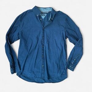 Men's Blue Denim Shirt